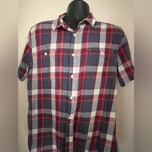 American Rag Other - American Rag Red and Blue Plaid Casual Shirt